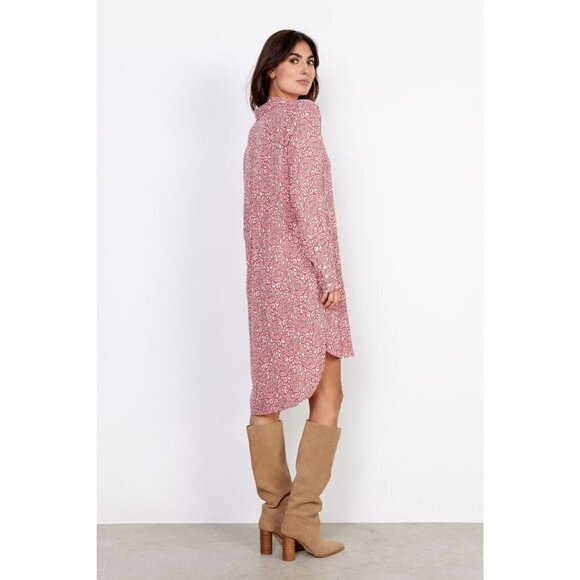 NWT SOYA CONCEPT MOLLY 3 Berry Paisley Tunic Shirt Dress - Picture 5 of 6